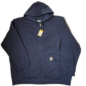 Carhartt Loose Fit Midweight Full Zip Hoodie Men’s 3XL Navy